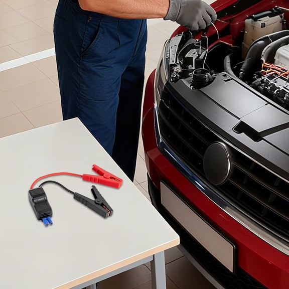 12V Mini Jump Starter Intelligent Smart Male EC5 Jumper Cable Clamp Car Tool