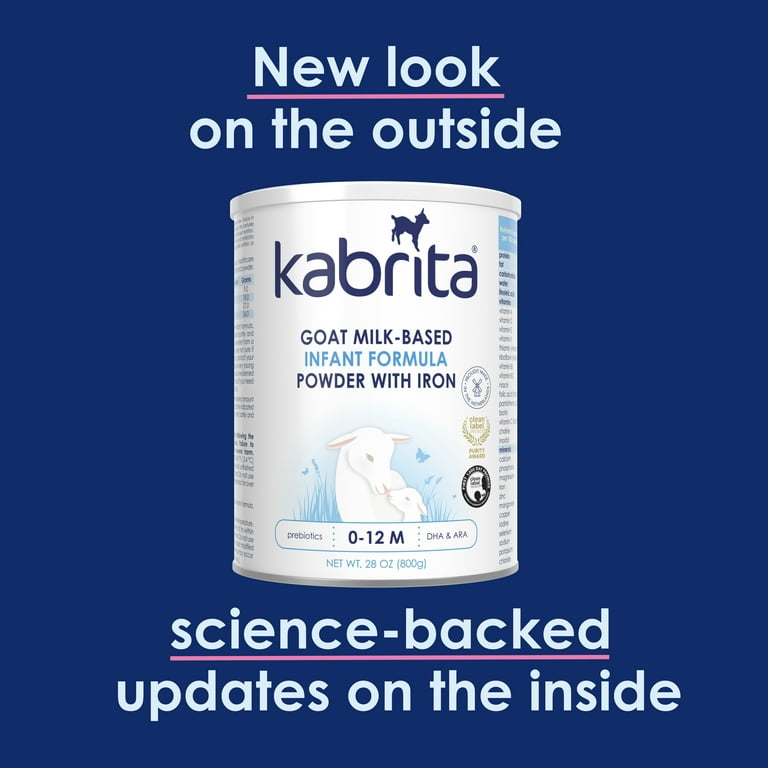 pack) Kabrita Goat Milk Infant Formula, Non-GMO with DHA and ARA
