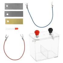 Raindrops 1Set Fruit Battery Experiment Kit Science Project with Copper Iron Zinc Plates