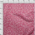thumbnail image 3 of oneOone Velours Rose Fuchsia Tissu à Blocs Matière de Robe Tissu Imprimé Tissu au Mètre 58 Pouces Wide-HU, 3 of 5