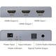 thumbnail image 2 of Extractor de audio 4K 3D HDMI con divisor HDMI HD 1x2 HDMI a SPDIF óptico, 2 of 5