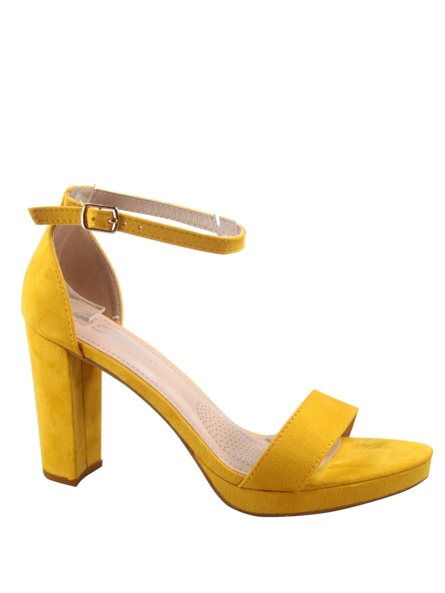 ASOS DESIGN Porto pointed high heeled court shoes in mustard | ASOS