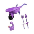thumbnail image 2 of Juego de herramientas de jardinería para niños, juguetes de excavación para patio trasero al aire libre, tenedor, paleta, juego de rol, rastrillo, Estilo B, 2 of 8