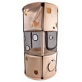 thumbnail image 5 of Pet Life CH1KH Climbertree Circular Obstacle Play-Active Travel Collapsible Travel Pet Cat House, Khaki - One Size, 5 of 9