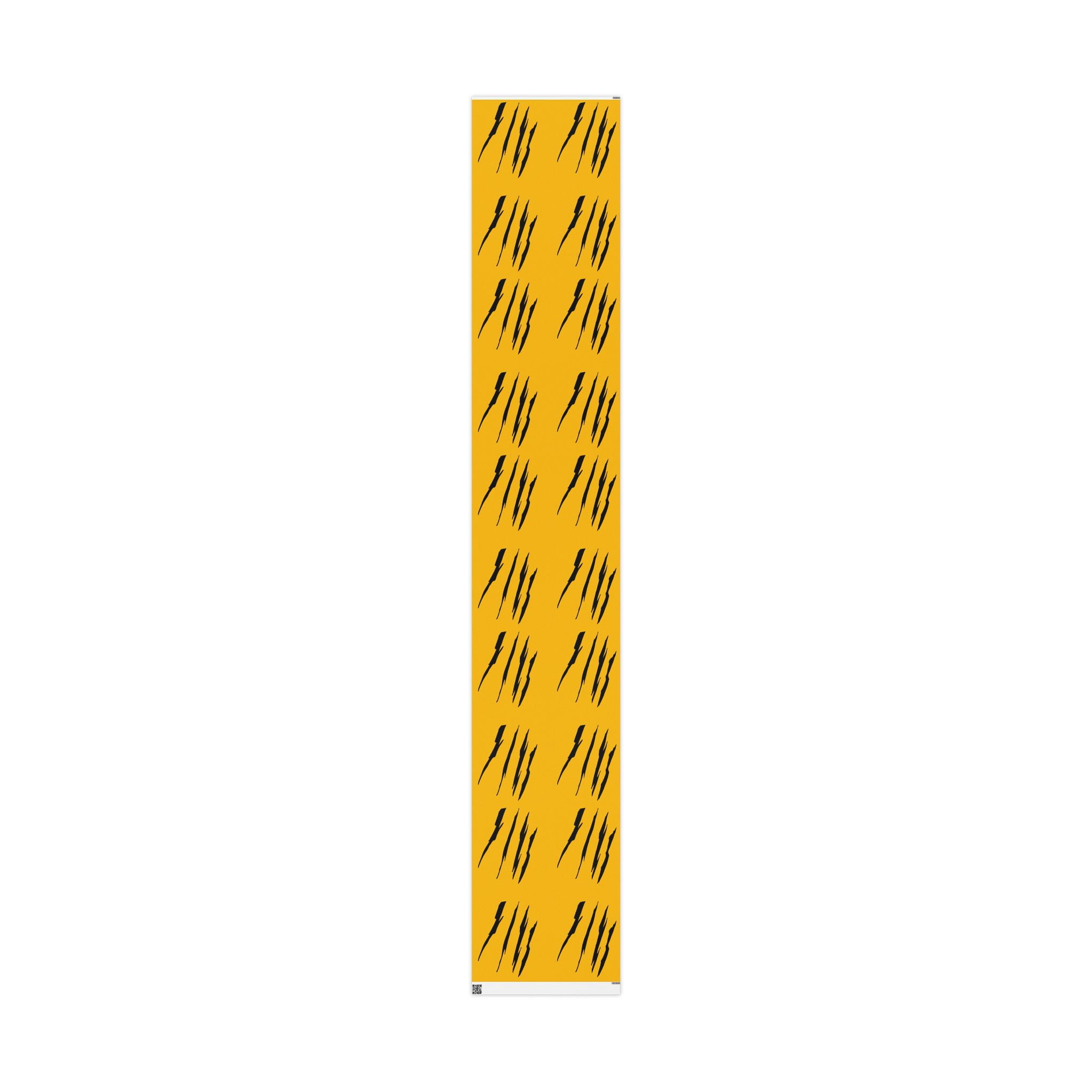 Effete Feline Claw Marks Scratch Gift Wrap Papers
