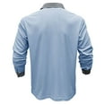 thumbnail image 5 of Besolor Men's Long Sleeve Shirts Casual Loose Athletic Work Business Button down Collared Lightweight Tops Blouse, 5 of 5