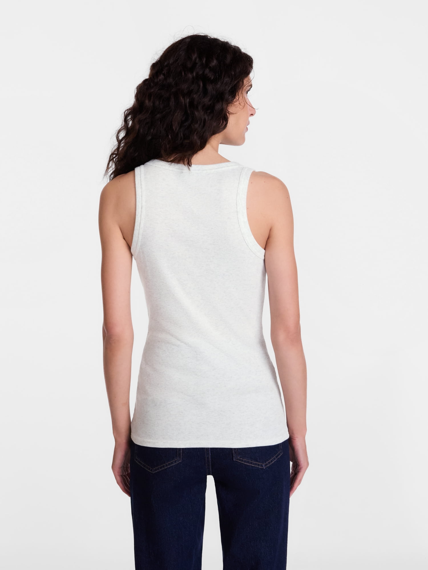 Scenario Women's Rib Tank Top, Sizes XS-XXXL