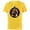 Yellow, variant on Marvel Studios Deadpool & Wolverine with Claw-Slashed Icon - Short Sleeve Cotton T-Shirt for Adults - Customized-Black