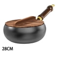 thumbnail image 5 of Billuyoard Sartén pequeña de fondo plano sin revestimiento para saltear, versátil y con olla de hierro antiadherente más profunda. Cocina y Comedor 24CM, 5 of 5