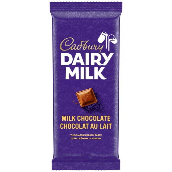 CADBURY DAIRY MILK, Milk Chocolate Bar, Milk Chocolate, CADBURY Chocolate Bar, 180 g, CADBURY DAIRY MILK 180G 12