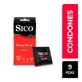 thumbnail image 1 of Condones Sico Sensitive delgado 9 pzas, 1 of 6