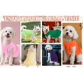 thumbnail image 6 of HQREA 2 Pcs Dog Dresses Cat Skirt Solid Color Dog Clothes Summer Sleeveless Puppy Girl Clothes for Small Dogs Cats, 6 of 6