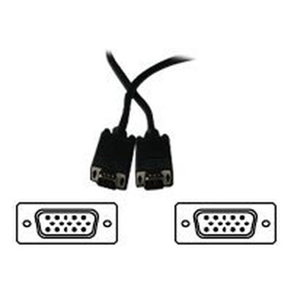 Micro Connectors, Inc M05-112GDS 25FT SVGA Monitor Cable M/M Double Shielded  with Ferrites