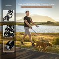 thumbnail image 4 of GHSDFBB Black Dog Chain Collar Stainless Steel Black Dog Collar Adjustable Walking, Metal Cuban Link Dog Collar Chew Proof Double Row Chain Dog Collar for Large Small Medium Dogs, 4 of 6
