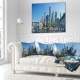 thumbnail image 3 of Designart Beautiful View of Vancouver - Cityscape Photo Throw Pillow - 16x16, 3 of 5