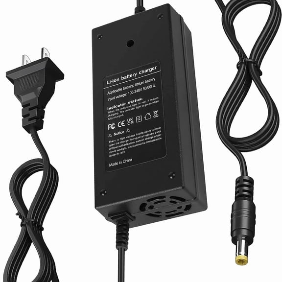 42V 2A Battery Charger, Compatible With Jetson Bolt / Bolt Pro / Adventure / Journey / Metro
