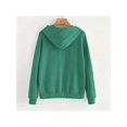 thumbnail image 6 of Zynoxe Hooded Sweatshirt Women with Kangaroo Pocket Drawstring Pullover Hoodie Realxed Long Sleeve Print Sweatshirts Fashionable Christmas Sweatshirts for Women #C Green M, 6 of 6