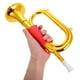 thumbnail image 5 of Corneta de plástico para niños, accesorio para actuación en escenario, instrumento musical, trompeta de mano, cuerno de corneta, accesorios para animar, recuerdo de fiesta para fiesta de Navidad, 5 of 8