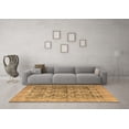 thumbnail image 3 of Ahgly Company Indoor Round Persian Brown Traditional Area Rugs, 7' Round, 3 of 4