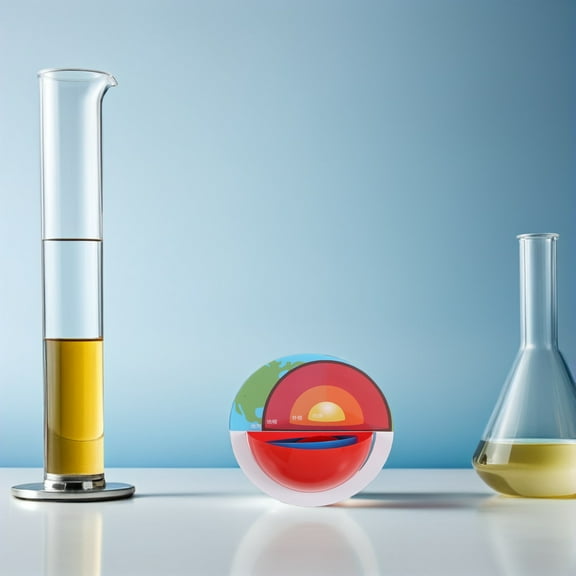 LOLIPPYY 1Set Classroom Geology Kit DIY Earth with Cross Section Layers for Stem Science Projects