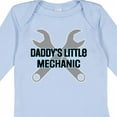 thumbnail image 4 of Inktastic Daddys Little Mechanic Baby Boy Boys Long Sleeve Baby Bodysuit, 4 of 5