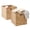 Natural, variant on Water Hyacinth Storage Basket, Set of 2 Hand-Woven Wicker Baskets, Foldable Cube Storage Bins, Wicker Cube Laundry Organizer, Square Baskets for Organizing Shelves Decor, 12x12x12in