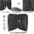 thumbnail image 2 of Set Juego 4 Maletas Viaje Rack and Pack Resistentes 4 Ruedas 360 Premium, 2 of 9