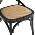 thumbnail image 5 of Modway Gear 17.5" Modern Wood Dining Side Chair in Black Finish, 5 of 10