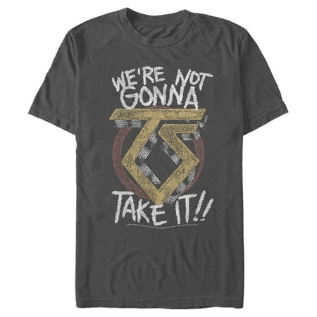 Men’s Twisted Sister We’re Not Gonna Take It Graphic Tee Charcoal X Large