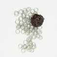 thumbnail image 2 of KAKOWELY 100pcs Split Rings 10mm External Diameter Stainless Steel Key Chain Rings for Making Crafts,0.39X"X0.39"X0.08", 2 of 4