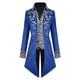 thumbnail image 4 of Halloween Steampunk Gótico Bordado Chaqueta Victoriana Cola de Pato Vintage Abrigo Medieval Traje Renacentista para Hombres, 4 of 4