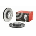 thumbnail image 1 of Brembo Brake Rotor 09567421C02 Vented; One Piece Design; Wheel Bolt Pattern 5 x 100 Millimeter; 129 Millimeter Hat Inside Diameter; 58 Millimeter Hub Diameter; Grey Cast Iron; Single, 1 of 2