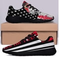 thumbnail image 3 of Firefighter Dalmatian Fire Dog Back The Red Shoes Sneakers Black Size 10.5, 3 of 7