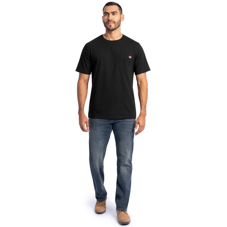Wrangler Men's Short Sleeve Heavyweight Pocket Crew Shirt photo 6