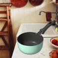 thumbnail image 3 of Tnarru Stainless Steel Small Milk Pan Small Cookware Melting Boiling Pot Baby Breakfast Pot Soup Pot Small Saucepan for Home Camping, 3 of 9