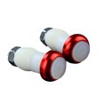 thumbnail image 1 of Wosthever 1 par de seguridad ciclismo bicicleta señal de giro manillar barra enchufe ajustable aleación de aluminio LED luz roja lámpara mango Ciclismo rojo Wosthever HW5340-03, 1 of 6