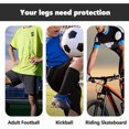 thumbnail image 4 of pair of Mini Pro soccer shin guards - unisex anti-slip soccer shin guards - Professional and beginner friendly - for soccer and running!, 4 of 5