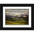 thumbnail image 1 of Yu, James 18x13 Black Ornate Wood Framed with Double Matting Museum Art Print Titled - Tibetan Plateau, 1 of 4