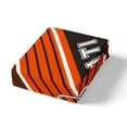 thumbnail image 4 of Football Sports Decor Queen Comforter Cover Bedroom, American Football City Duvet Cover Orange and Black Football Team Bedding Set Graffiti 3D Helmet Quilt Cover 3 Pieces (Cincinnati), 4 of 6