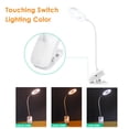 thumbnail image 4 of Labymos USB Clip-on Table Lamp Touching Control LEDs Eye-caring Night Light 360° Flexible Lighting Angle, 4 of 8