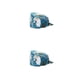thumbnail image 2 of Qarigey Gorros de cirugía en forma de calabaza Ajustable Varios patrones Sombreros de operación Oso polar azul 2Conjunto, 2 of 6