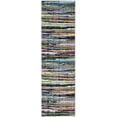 thumbnail image 2 of Safavieh Fiesta Willie Striped Shag Runner Rug, Multi, 2'3" x 8', 2 of 8
