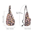 thumbnail image 5 of Duryarhall Women's Sling Crossbody bag Casual Daypack Outdoor Travel Hiking Backpack for Cycling Walking Dog Hiking, 5 of 7