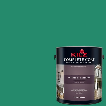 KILZ COMPLETE COAT Interior/Exterior Paint & Primer in One #RH140 Pop of (Best Type Of Krill Oil)