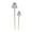 Blue, variant on Rirozkan Mushroom Garden Stake, 2 Pack Green Speckled Metal Yard Art, Decorative Ornament for Flower Pot, Planter, Outdoor Garden Decor