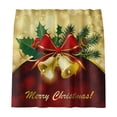 thumbnail image 2 of CEHVOM Christmas Shower Curtain For Bathroom Christmas Tree Shower Curtain Winter Christmas Bow Pattern Bathroom Decor Washable Fabric Shower Curtain 71X71 In, 2 of 6