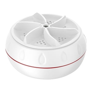 K-995 laveuse pliable portable Mini Turbo lave-linge pour chaussettes sous-vêtements usb alimentés lave-vaisselle compacte pour les voyages de dortoir 0.45Lb
