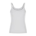 thumbnail image 7 of Timegard Womens Tank Top Ribbed Plus Size U Neck Slim Comfy Sleeveless Workout Gym Tee Camis Summer, 7 of 7