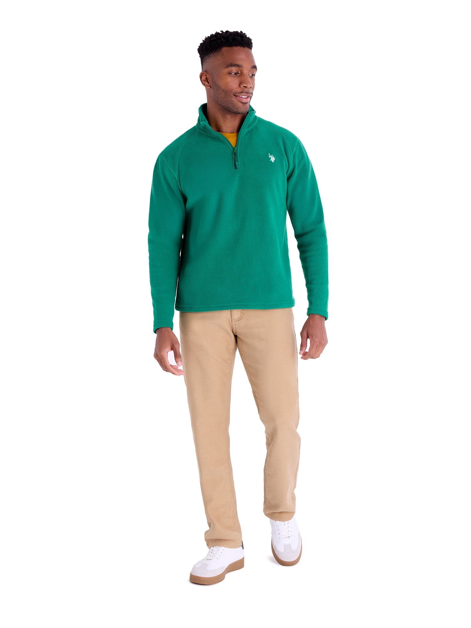 U.S. Polo Assn. Men's Polar Fleece Quarter Zip