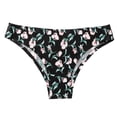 thumbnail image 1 of Culottes Confortables pour Femmes, Bikini Extensible Doux, Design en Dentelle Respirant, Tenue Décontractée Polyvalente pour Toutes les Saisons, 1 of 2